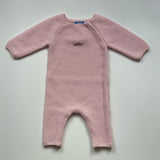 Jacadi Pink Wool All-In-Wool With Bow: 1 Month