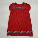 Roller Rabbit Girls Peasant Embroidery Mexican Style Dress Secondhand Used Preloved 